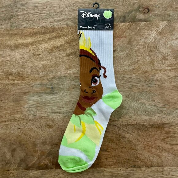 5/$20 NEW Adult Princess Tiana Socks - Picture 1 of 3